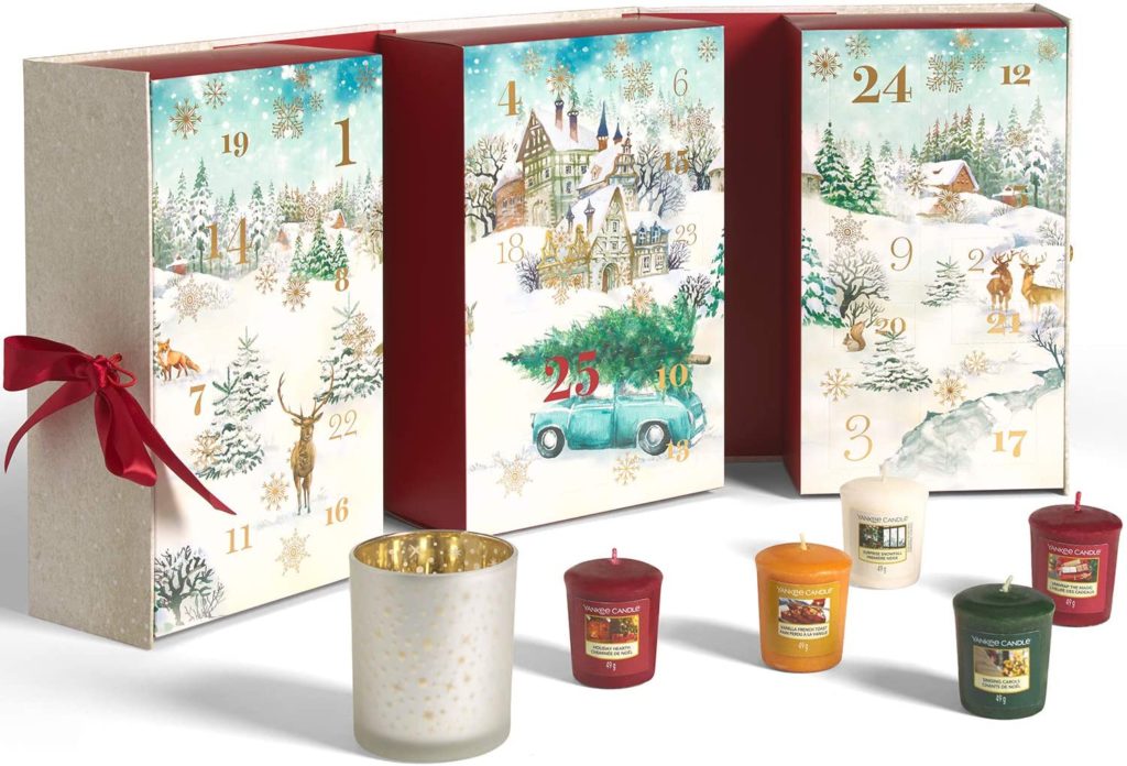 calendrier de l'avant yankee candle livre - Tanaïs Verviers